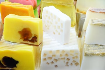 Decorative handmade soaps 