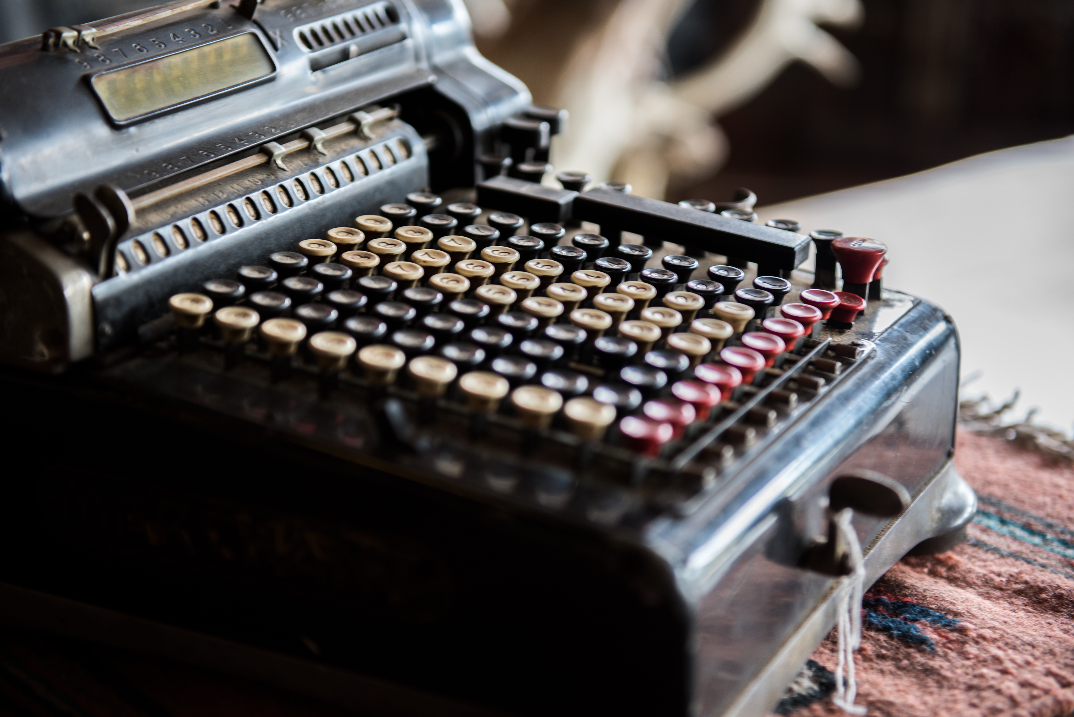 Antique TypeWriter at Birchwood Supply Company